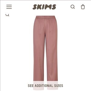 Skims silk sleep pants